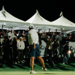 Espaço de partida de golfe