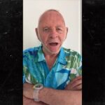 Anthony Hopkins Lians House Togs em Skims Hannibal Lecter Promoções