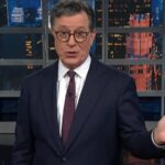 Colbert zomba de Trump mais do que ‘The South Part’ truque: ‘sem abrir seu corpo’