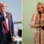 Donald Trump repete os falsos requisitos Beyoncé US $ 11 milhões para pegar o Harrison Harris. Chamadas para patrocinadores de cantor, Oprah & Alarthan