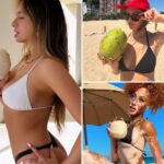 Biquíni Babes para levá -lo com cocos!