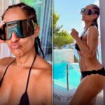 Tracee Ellis Ross mostra um biquíni sem imagem