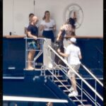Leonardo DiCaprio & Vittoria Ceretia Junte -se à festa de iate Bezs em Ibiza