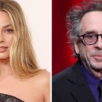 Margot Robbie olhou em estrelas em Tim Burton