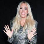 Carrie Underwood revelou a primeira cor do cabelo pela primeira vez em 30 anos